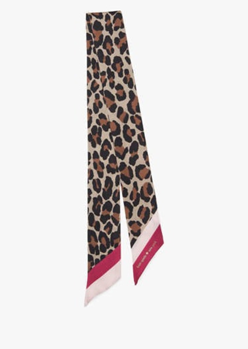 Kate Spade Spotted Leopard Scarf