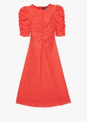 Kate Spade Spring Time Dot Ruched Dress