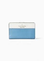 Kate Spade Staci Colorblock Medium Compact Bifold Wallet