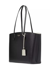 Kate Spade Suite Crossgrain Leather Work Tote Bag