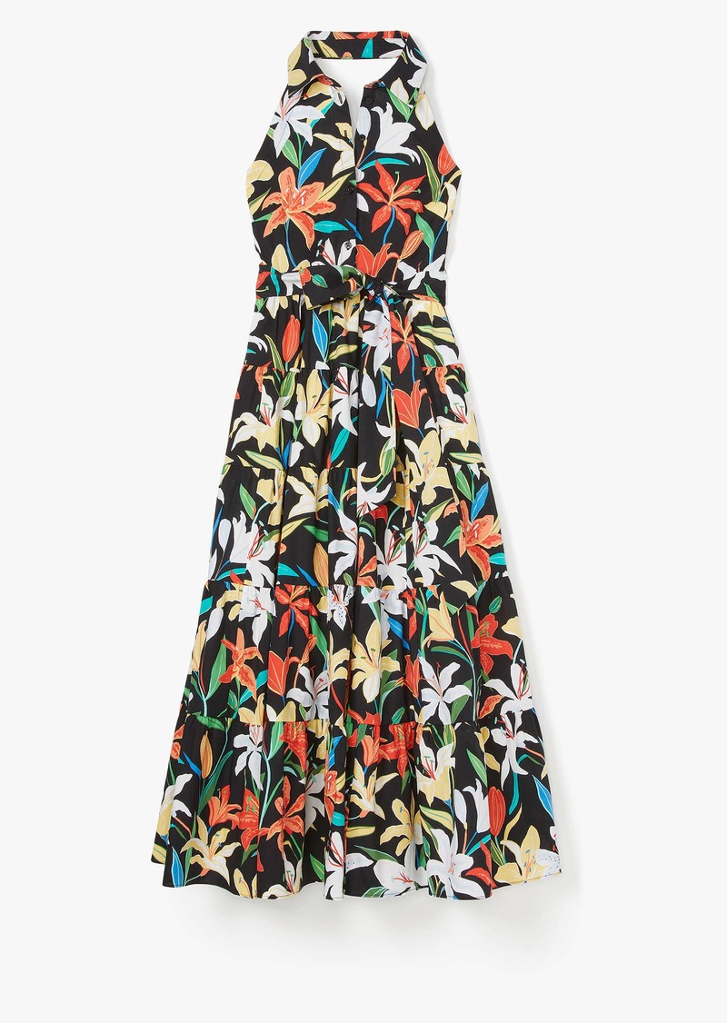 Kate Spade Summer Lilies Halter Dress