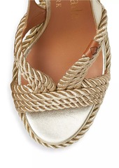 Kate Spade Tahiti Rope Wedge Sandals