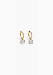 Kate Spade That Sparkle Pavé Mini Hoops