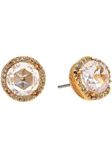 Kate Spade That Sparkle Pave Round Large Studs Earrings