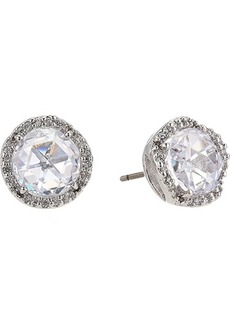 Kate Spade That Sparkle Pave Round Large Studs Earrings