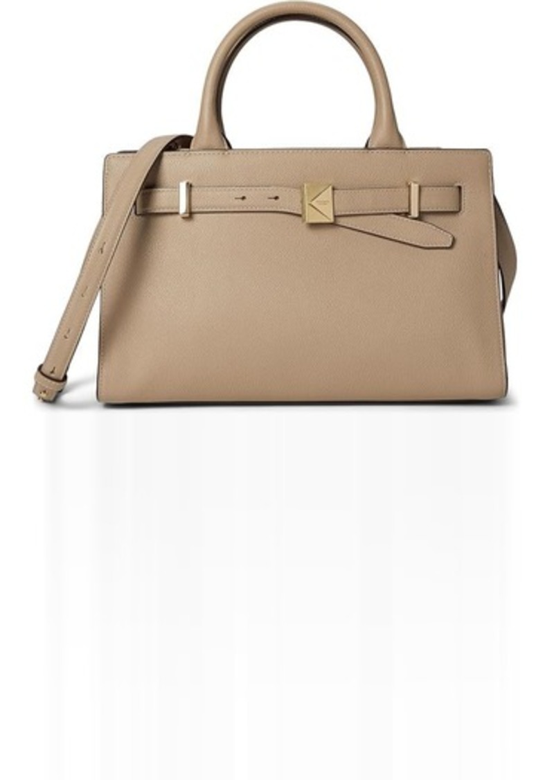 Kate Spade Deco Pebbled Leather Satchel