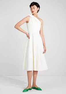 Kate Spade Twill One-Shoulder Dress