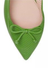 Kate Spade Veronica Perforated Leather Slingback Mules