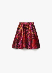 Kate Spade Winter Chrysanthemum Bubble Skirt