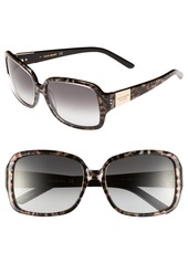 kate spade new york lulu 55mm rectangular sunglasses in Tortoise/Gold at Nordstrom