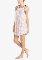 Kate Spade Women's Sleeveless Knit Modal Swing Chemise - Dot Pink