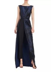 Kay Unger New York Amal Walk-Thru Jumpsuit