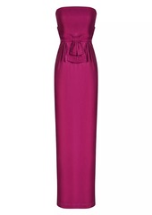 Kay Unger New York Caroline Metallic Column Gown