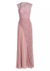 Kay Unger New York Dianna Layered Lace Gown