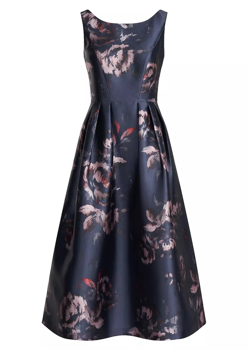 Kay Unger New York Elsa Bateau Cocktail Dress