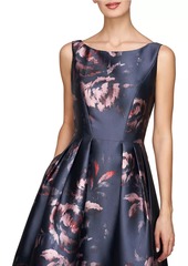 Kay Unger New York Elsa Bateau Cocktail Dress