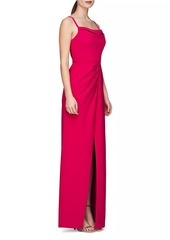 Kay Unger New York Evelina Column Gown