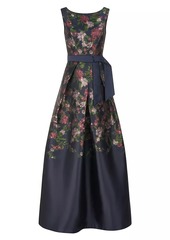 Kay Unger New York Genevieve Floral Gown