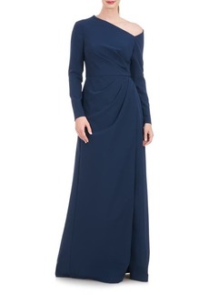 Kay Unger New York Kay Unger Irina Long Sleeve A-Line Gown