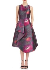 Kay Unger New York Kay Unger Jessie Asymmetric Cocktail Dress