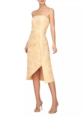 Kay Unger New York Lucy Jacquard Midi-Dress