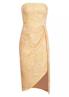 Kay Unger New York Lucy Jacquard Midi-Dress