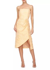 Kay Unger New York Lucy Jacquard Midi-Dress