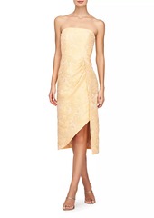 Kay Unger New York Lucy Jacquard Midi-Dress