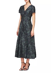 Kay Unger New York Mirabel Tea-Length Dress