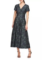 Kay Unger New York Mirabel Tea-Length Dress