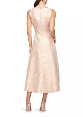 Kay Unger New York Poppy Tea-Length Dress