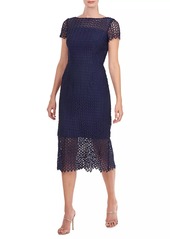 Kay Unger New York Tatum Lace Sheath Dress