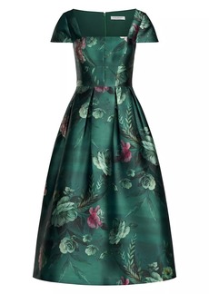 Kay Unger New York Tierney Tea-Length Dress