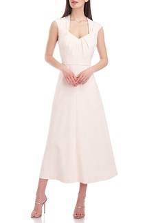 Kay Unger New York Kay Unger Jasmine A-Line Cocktail Dress in Pearl at Nordstrom