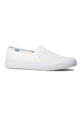 Keds Double Decker Perforated Leather Slip-On Sneaker