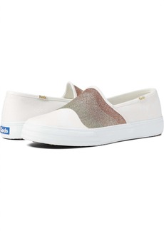 Keds Double Decker Wave Sparkle Sneaker In White