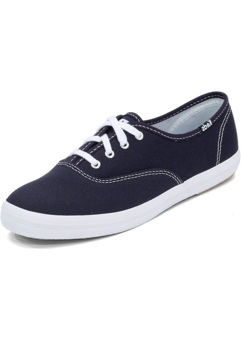 Keds Women's Champion Lace Up Sneaker NAVY CANVAS