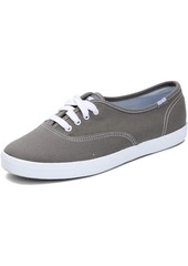 Keds Women's Champion Lace Up Sneaker DARK GREY CANVAS