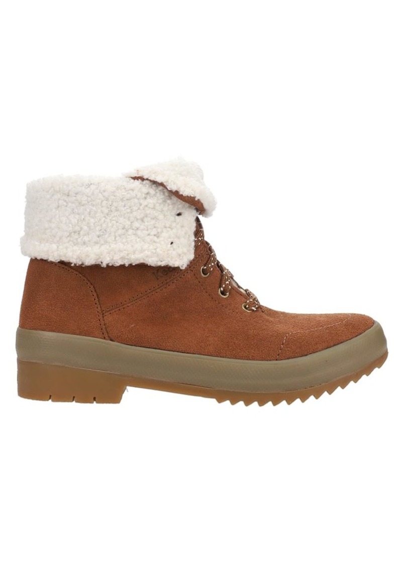 Keds Women's Core Camp Boot II Suede + Sherpa Ankle