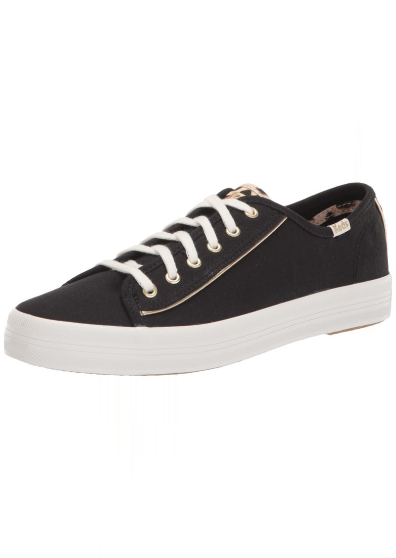 Keds Women's Kickstart Sneaker Black Leopard