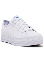 Keds Women's Triple Kick Canvas Sneakers from Finish Line - White