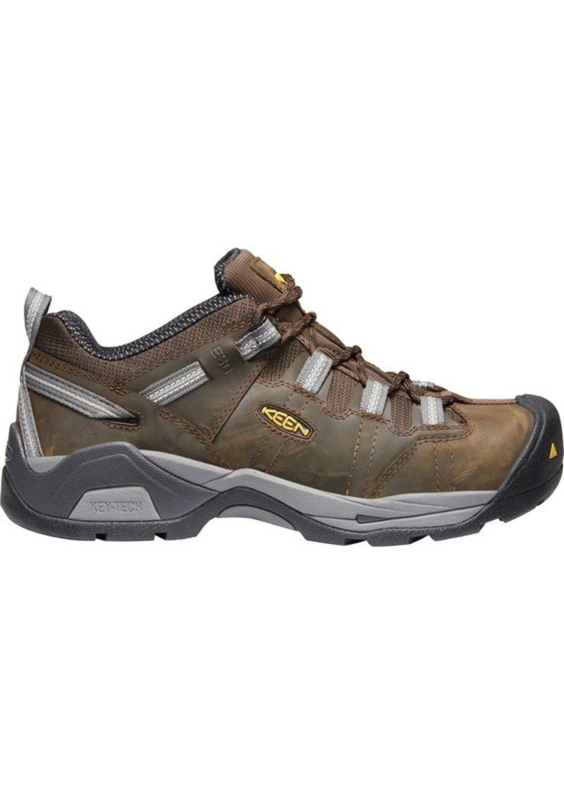 KEEN Men's Detroit XT Steel Toe Work Shoes, Size 8.5, Brown | Father's Day Gift Idea