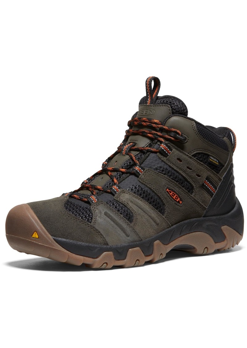 KEEN Men's Headout Mid Height Waterproof All Terrain Hiking Boots