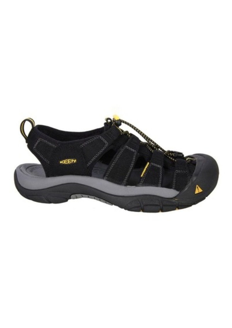 KEEN Men's Newport H2 Closed Toe Water Sandals Black