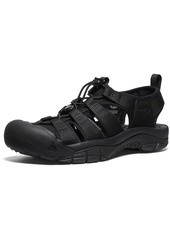 KEEN Men's Newport H2 Closed Toe Water Sandals Triple Black