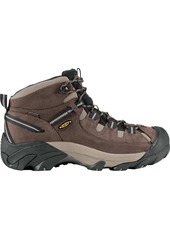 KEEN Men's Targhee II Mid Waterproof Hiking Boots, Size 9.5, Brown