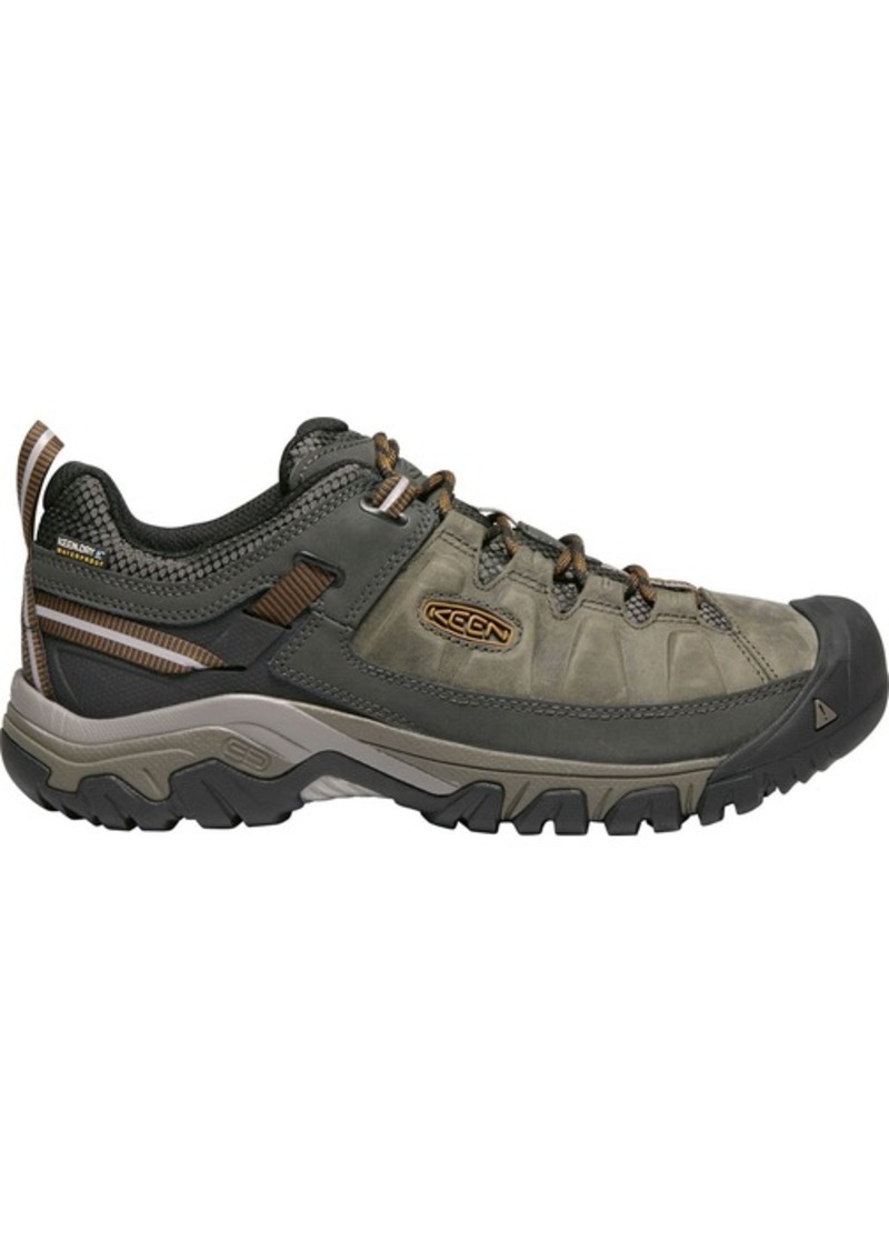 KEEN Men's Targhee III Waterproof Hiking Shoes, Size 8.5, Brown