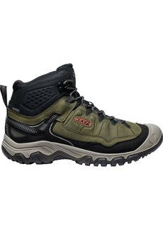 Keen Men's Targhee IV Mid Waterproof Hiking Boots, Size 8.5, Green