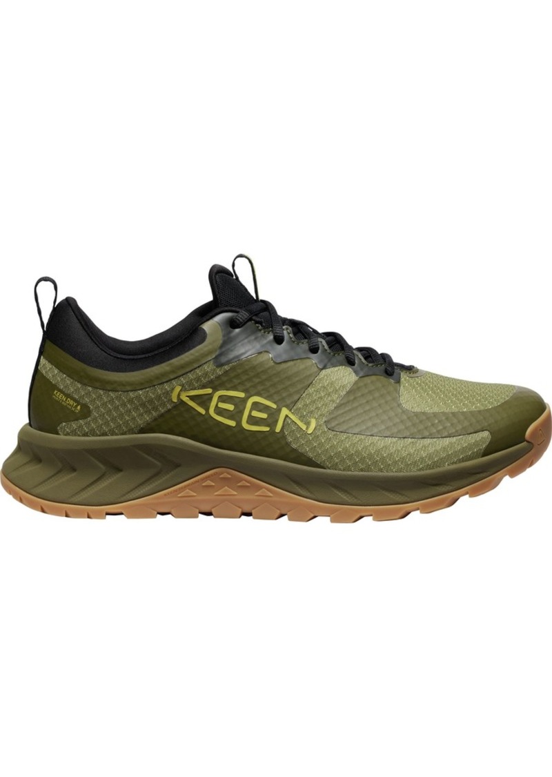 KEEN Men's Versacore Waterproof Hiking Shoes, Size 8.5, Green