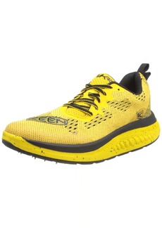 KEEN Men's WK400 Performance Breathable Walking Shoes KEEN Yellow/Black